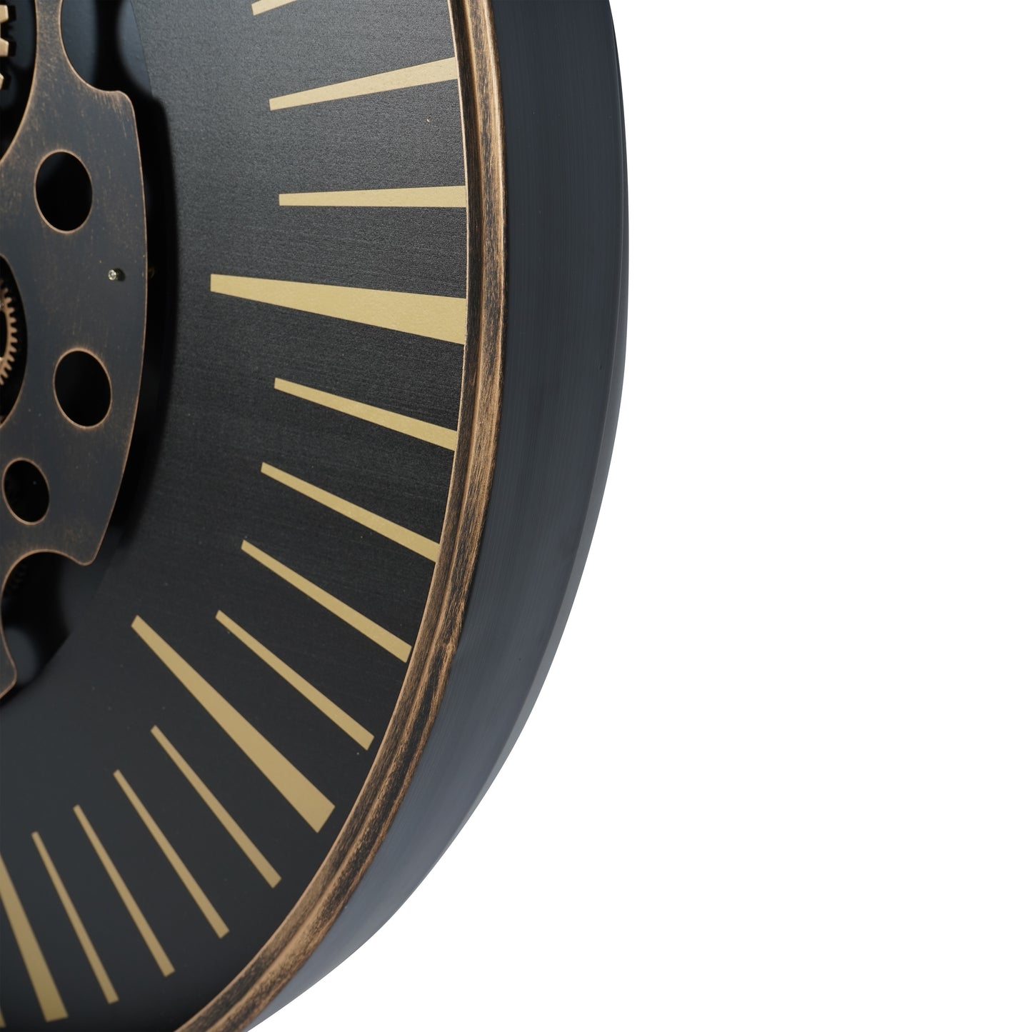 Palladium with moving Dials 80cm Wall Clock