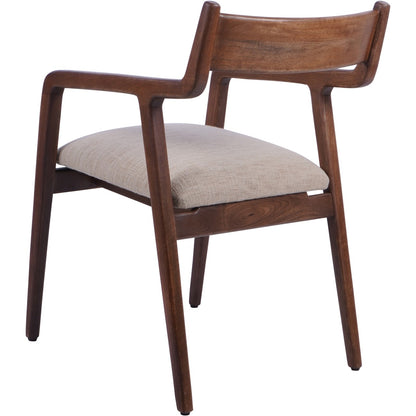 Monterey Mango Wood Upholstered Dining Chair (Set of 2)