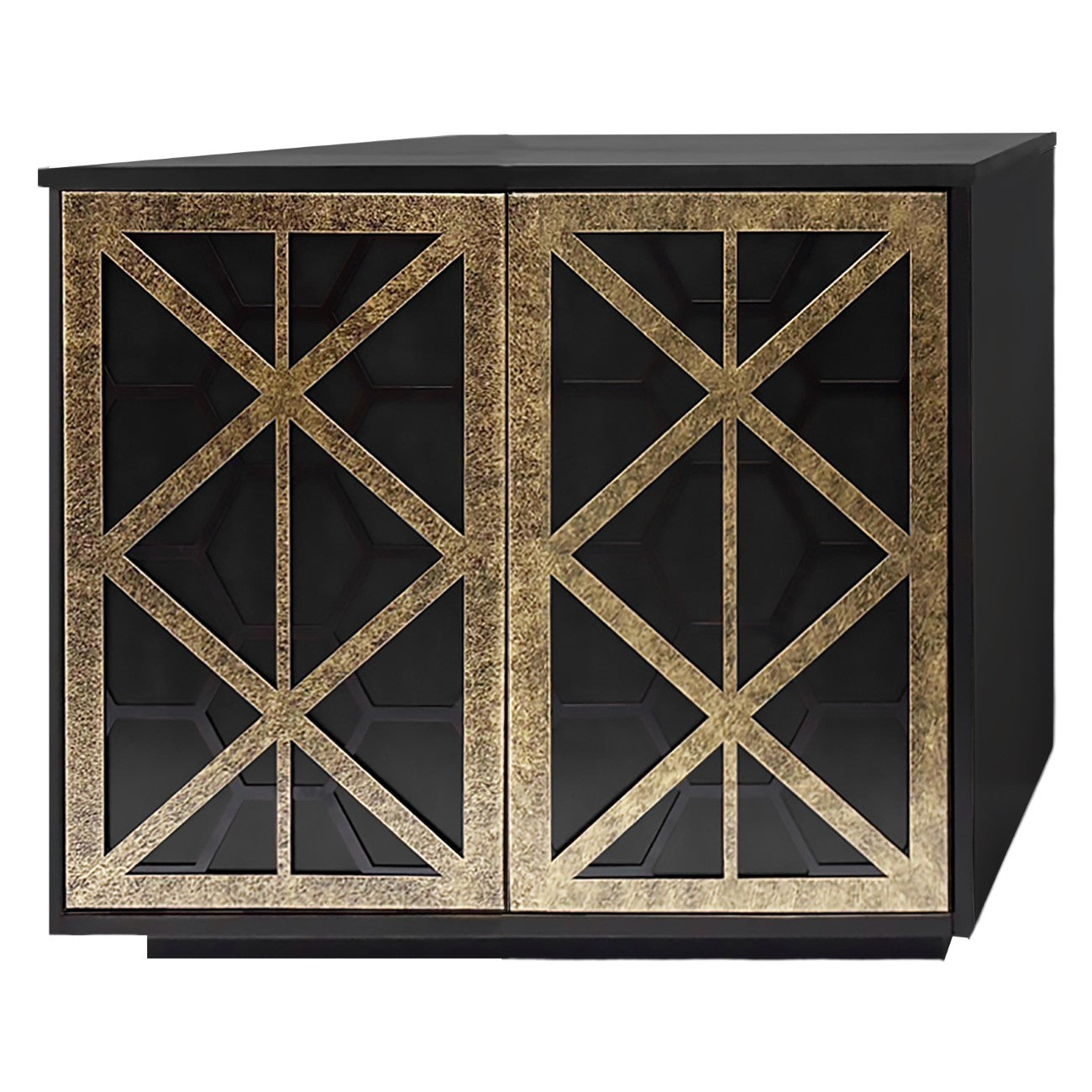 Reeno Fretwork 2 Door Sideboard