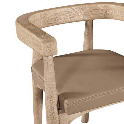 Arena Acacia Wood Dining Chair