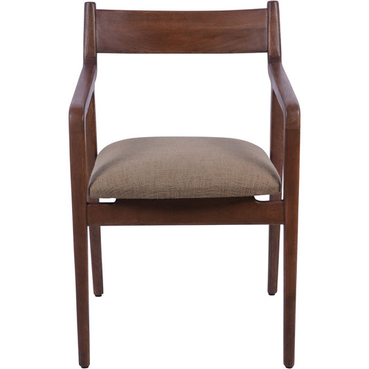 Monterey Mango Wood Upholstered Dining Chair (Set of 2)