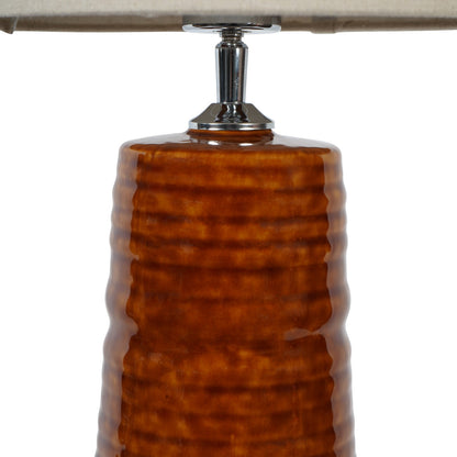 Tivoli Ceramic Tall Terracotta Floor Lamp