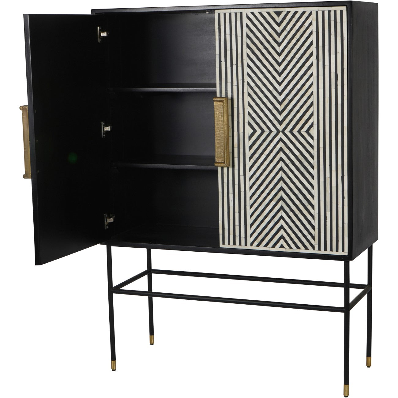Delaney Bone Inlay Drinks Cabinet
