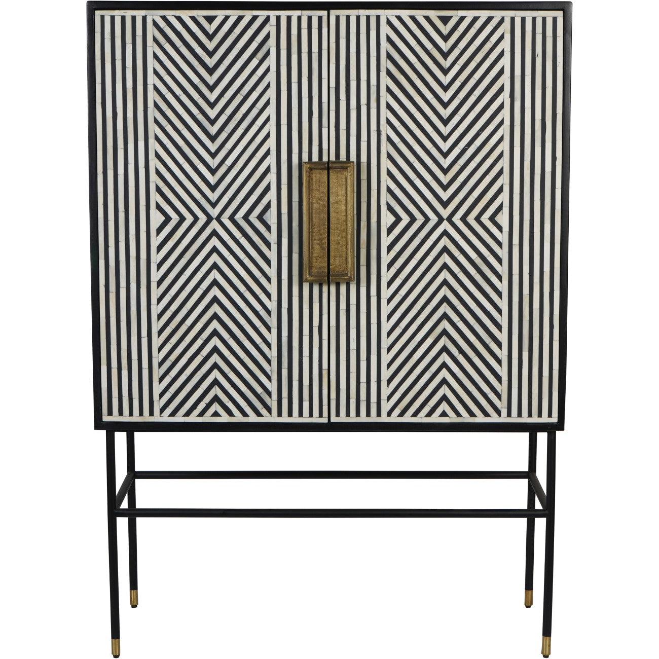 Delaney Bone Inlay Drinks Cabinet