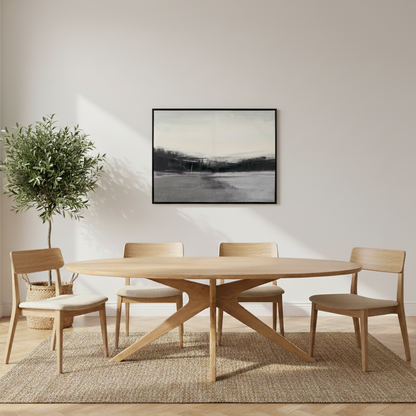 Sona 200cm Oval Dining Table