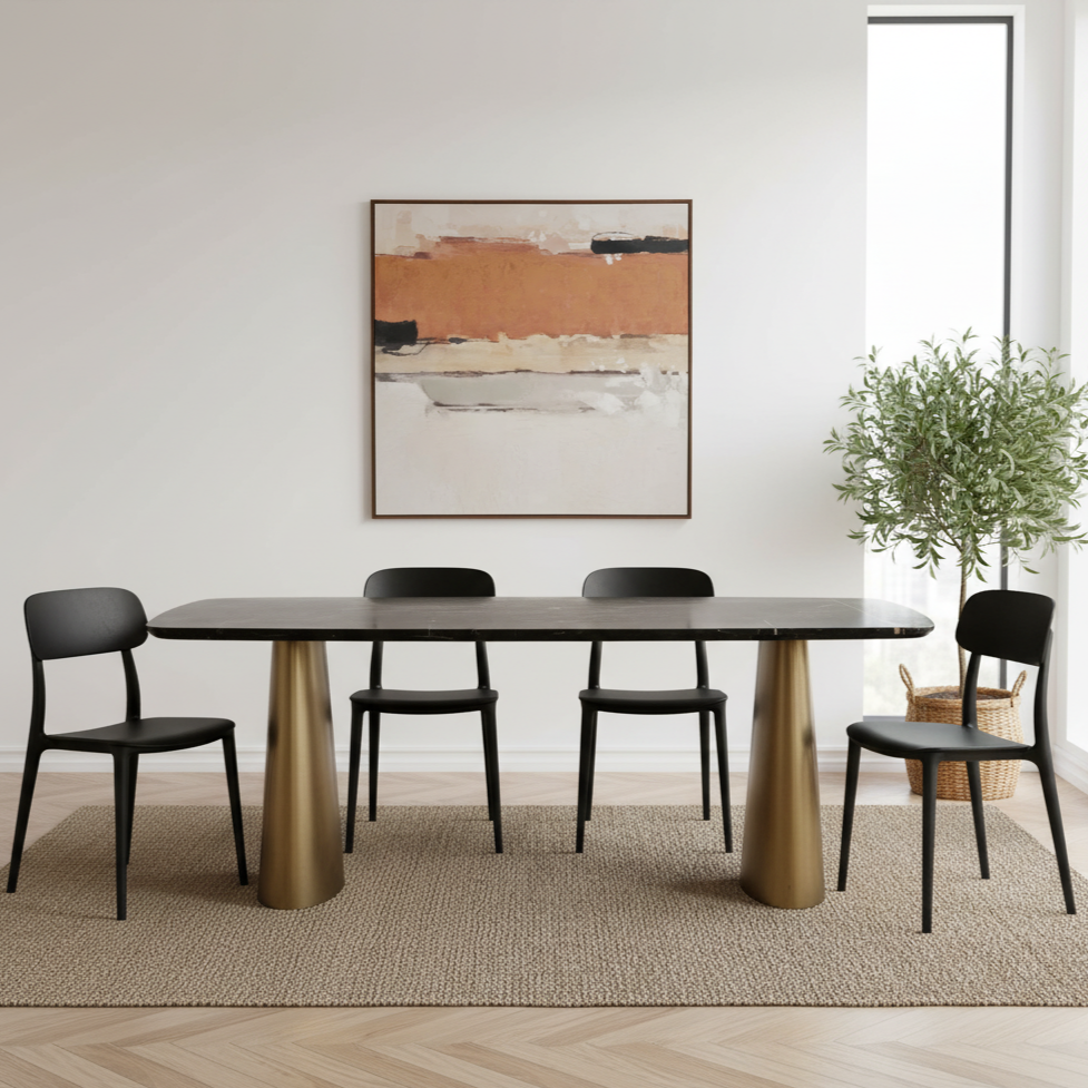 Caldera Marble 2m Dining Table