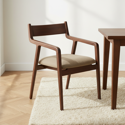 Monterey Mango Wood Upholstered Dining Chair (Set of 2)