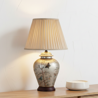 Papillon Ceramic Butterfly Table Lamp