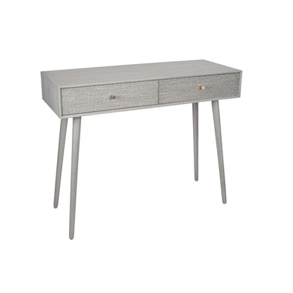 Chaya Pine Wood 2 Drawer Console Table