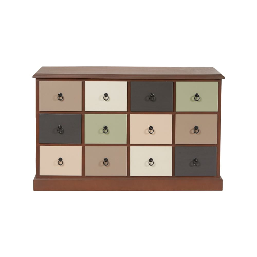 Loft Multicoloured Pine Wood Sideboard