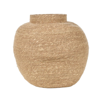 Seagrass Natural Urn Shaped Basket