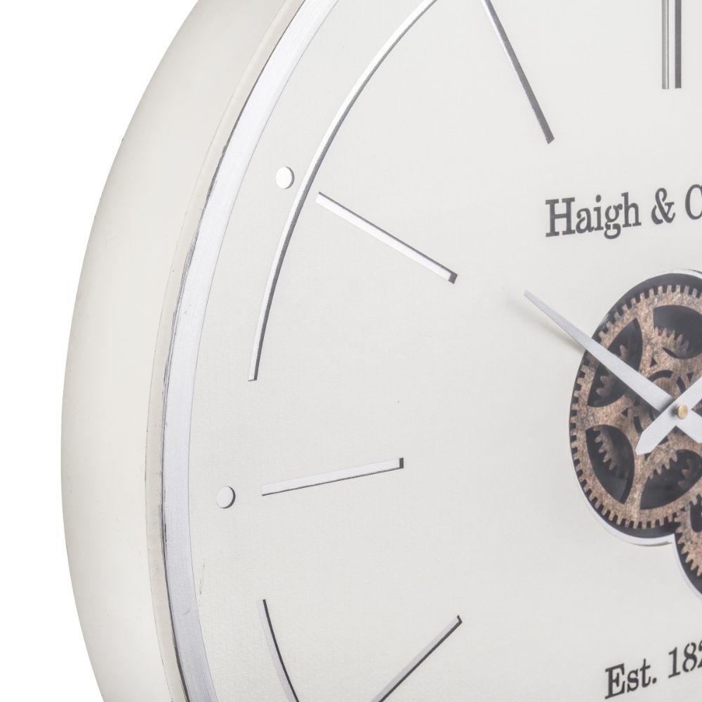 Wood Working Cog Wall Clock