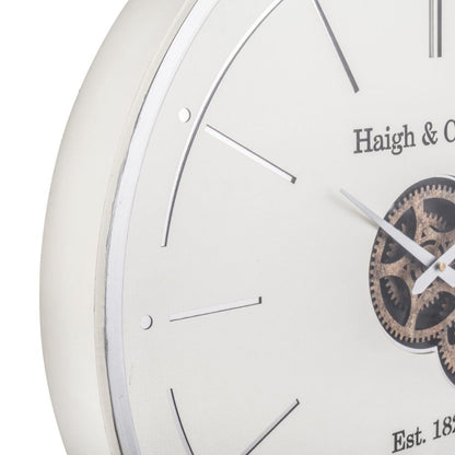 Wood Working Cog Wall Clock