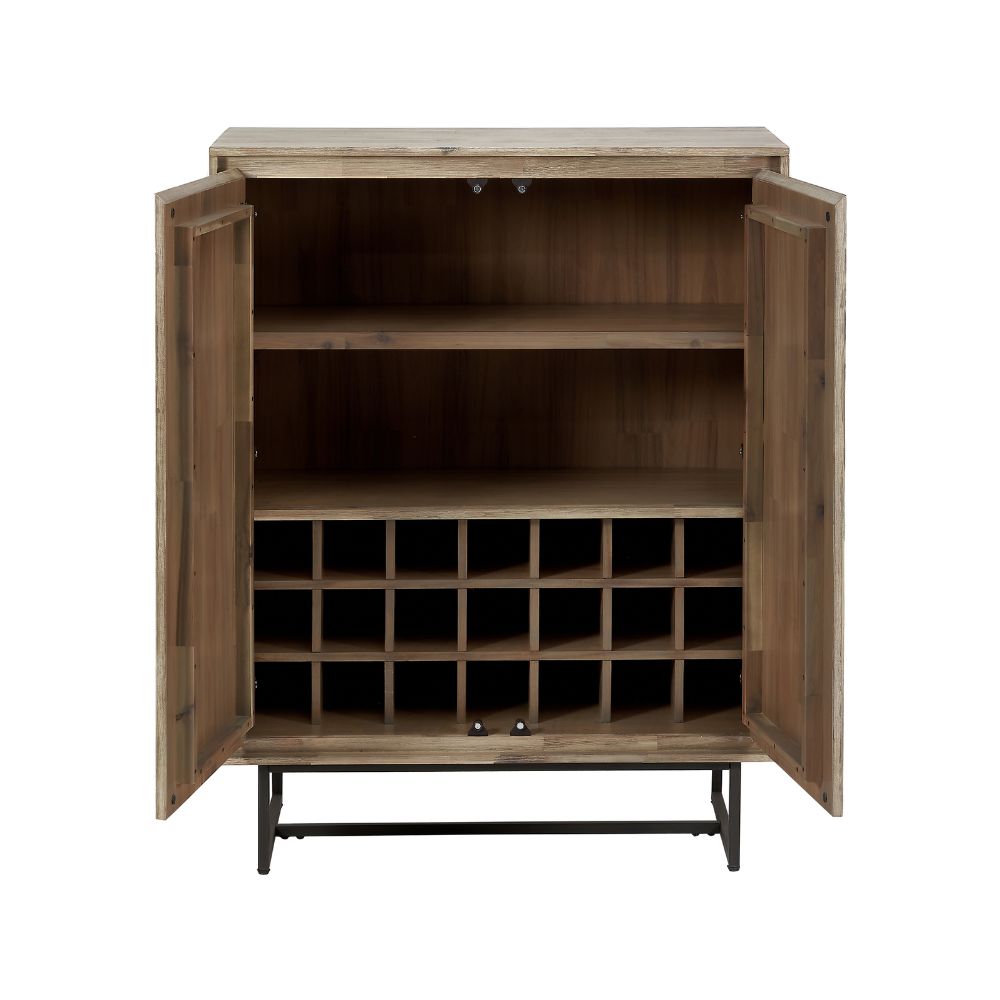 Marca Sand Wash Acacia Wood 2 Door Sideboard