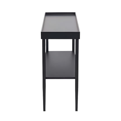 Marnie Black Wood Veneer Console Table