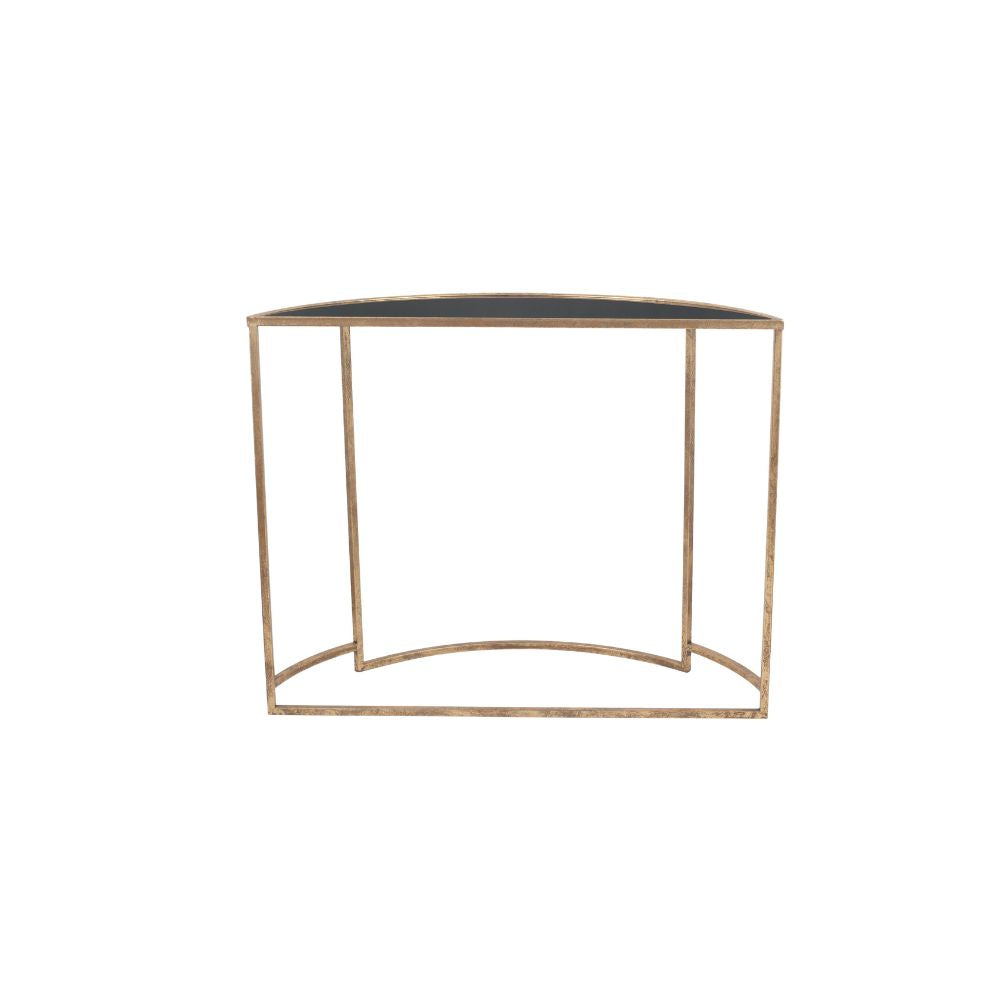 Veneziano Half Moon Console Table