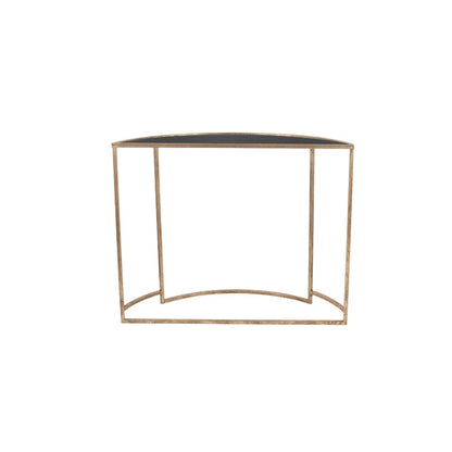 Veneziano Half Moon Console Table