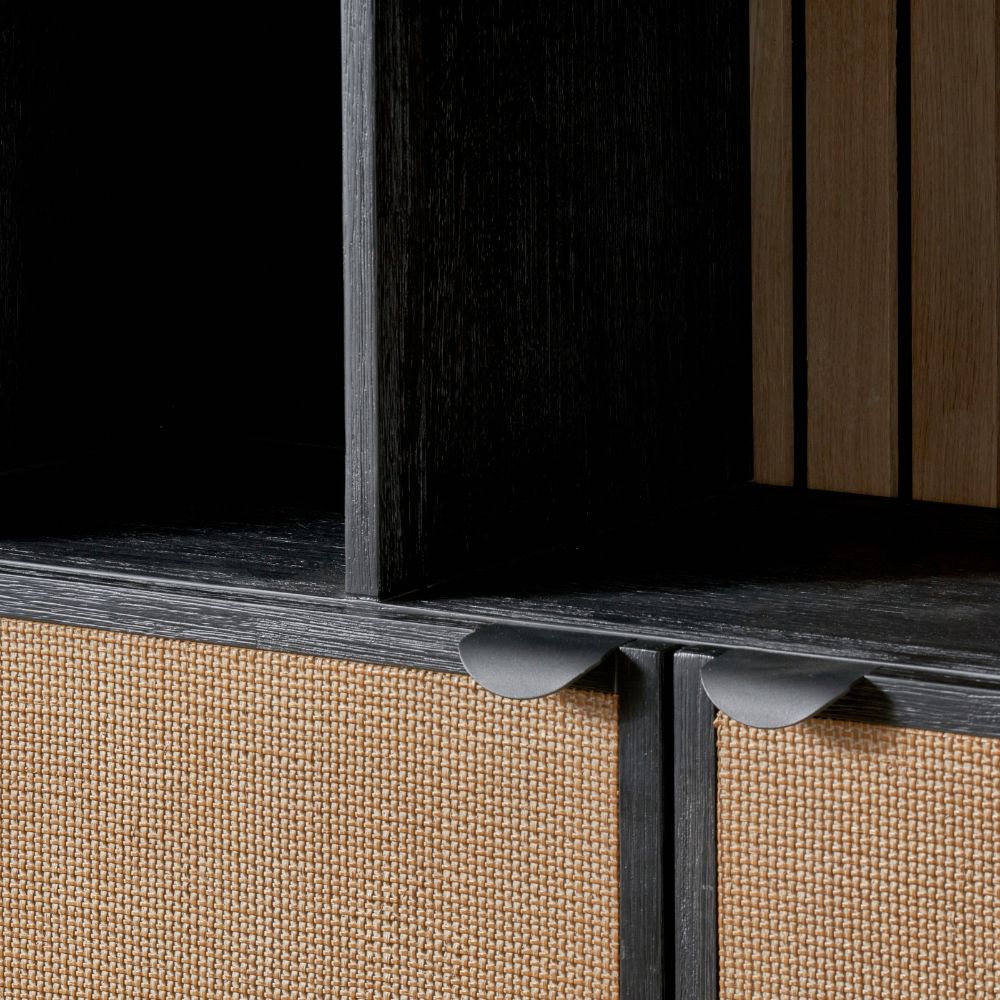 Fiji Black Acacia Wood Sideboard