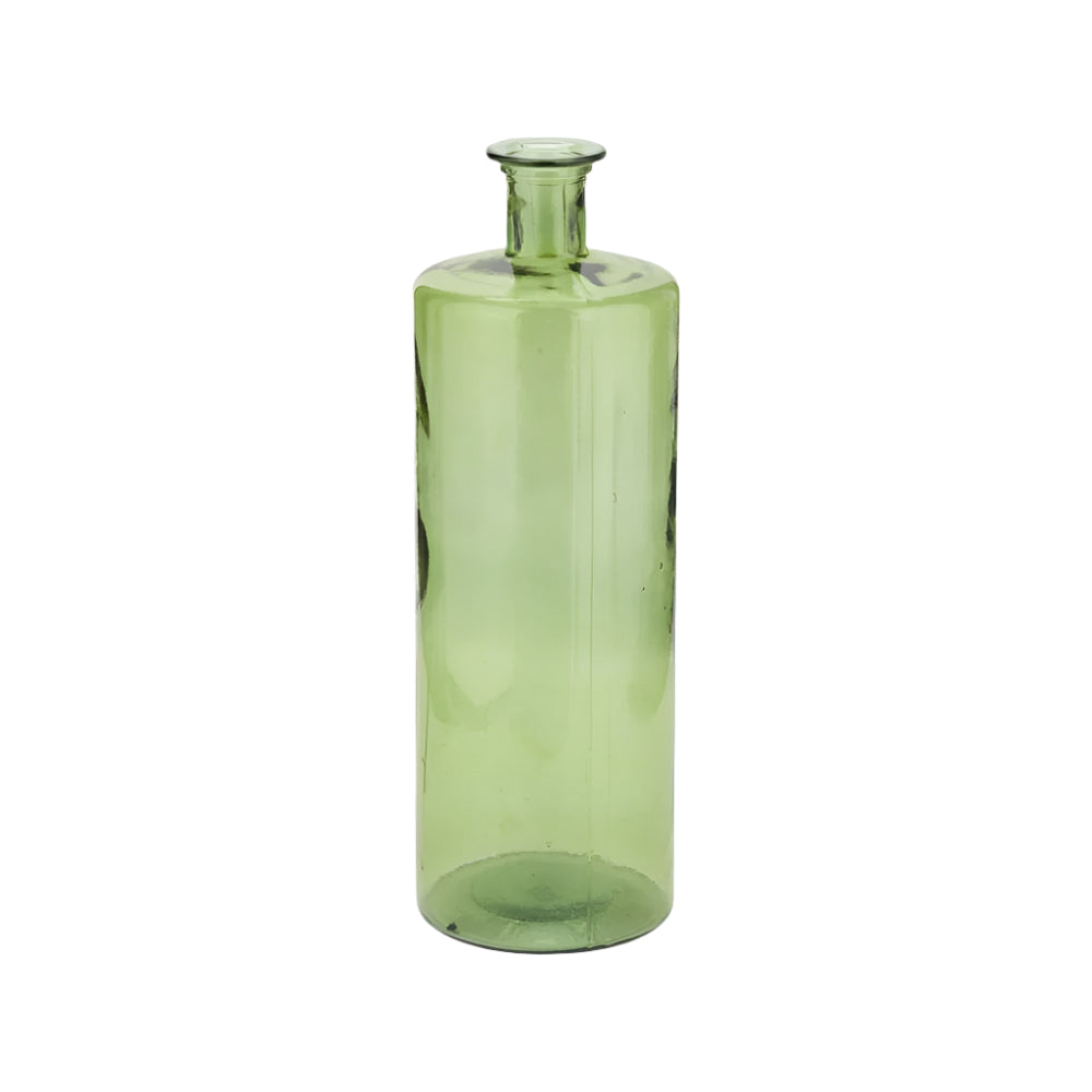 Recycled Glass Bottle Vase Tall