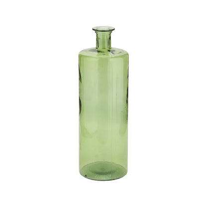 Recycled Glass Bottle Vase Tall