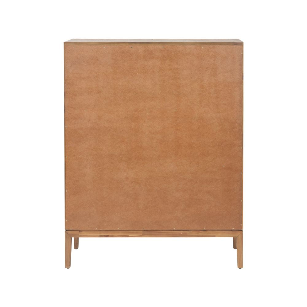 Gio Acacia Wood Shelf Unit