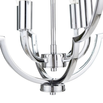 Amine 4 Light Fleur De Lys Pendant