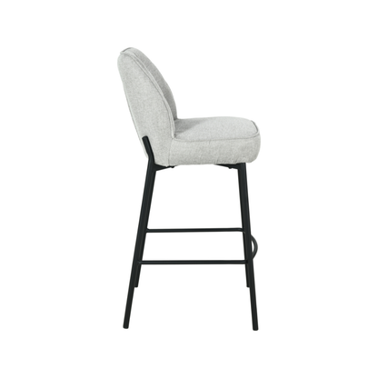 Enya Light Grey Bar Stool