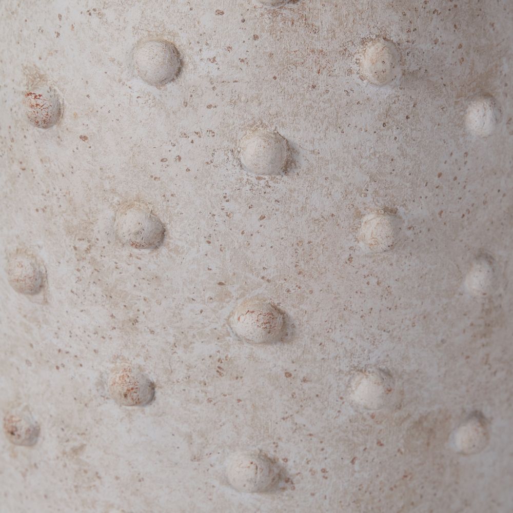 Kali Textured Dot Stoneware Vase