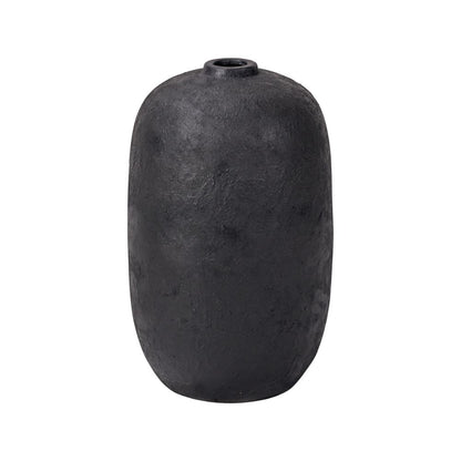 Fibrestone Black Decorative Tall Vase