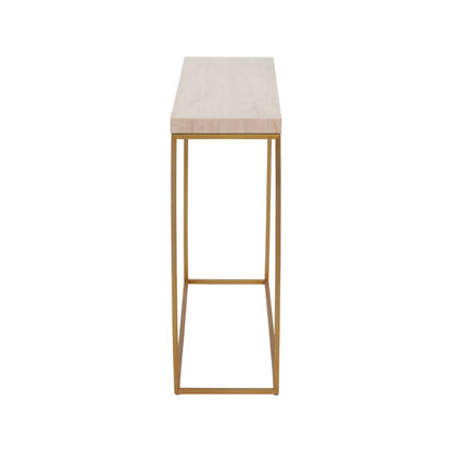 Madison Granite and Metal Console Table