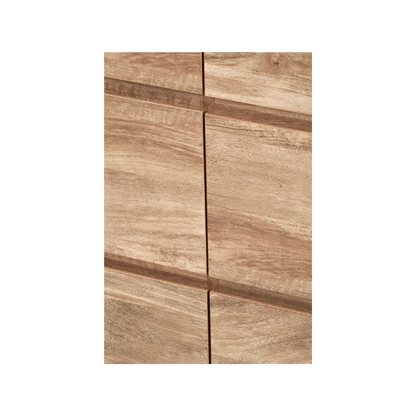 Eversley Oak Effect Veneer 6 Drawer Sideboard