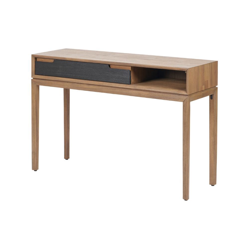 Gio Acacia Wood 1 Drawer Console Table