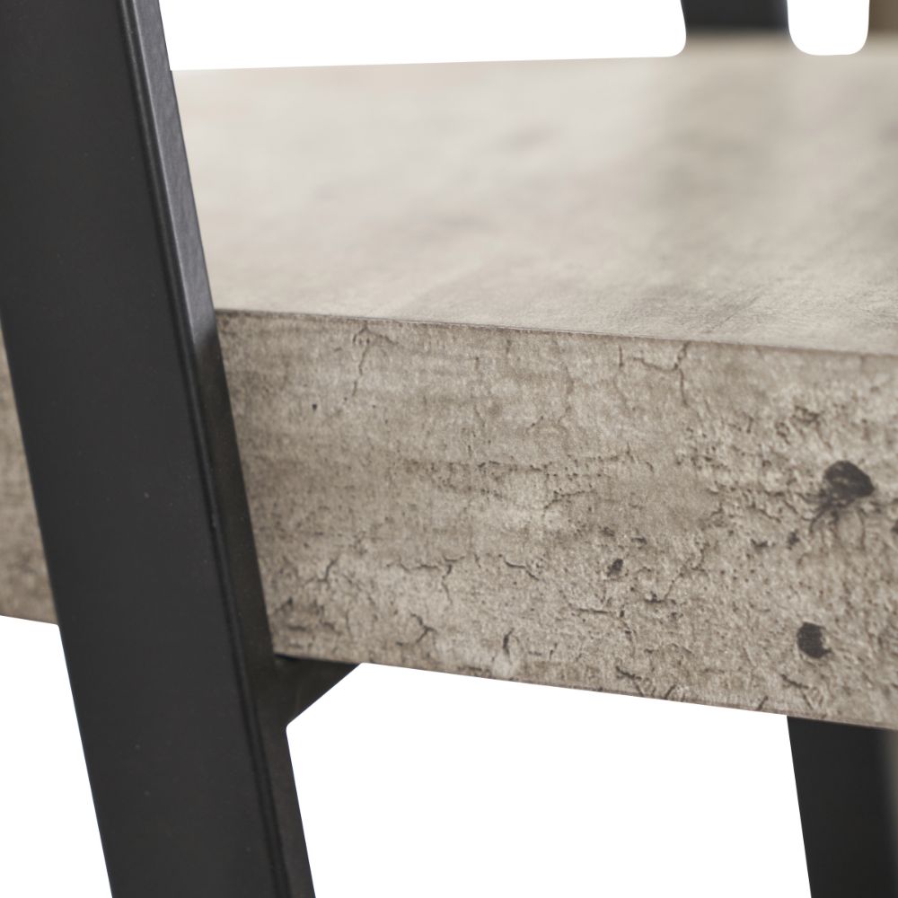 Jersey Concrete Effect 4 Shelf Unit
