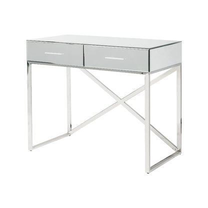Rocco Mirrored Glass Console Table