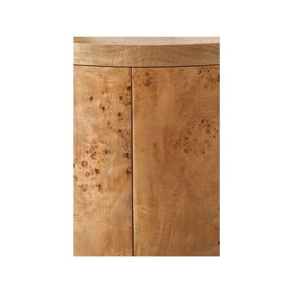 Newborough Burr Wood Effect 2 Door Sideboard
