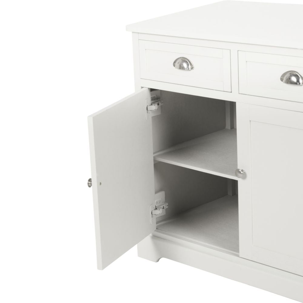 Croft Linen Pine Wood Sideboard