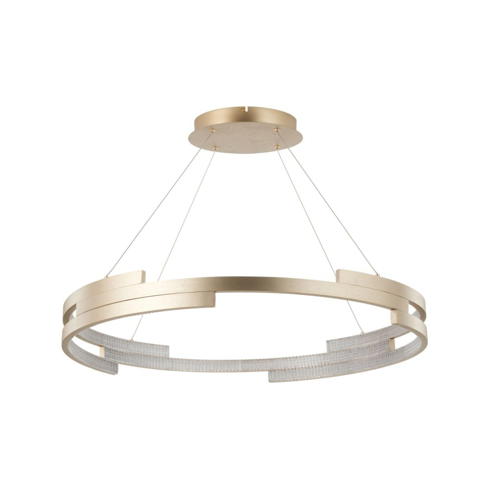 Sienna Metal LED Ring Pendant