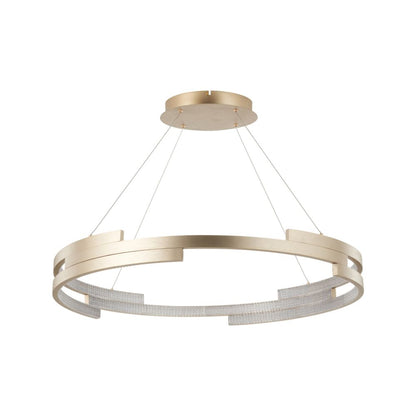 Sienna Metal LED Ring Pendant