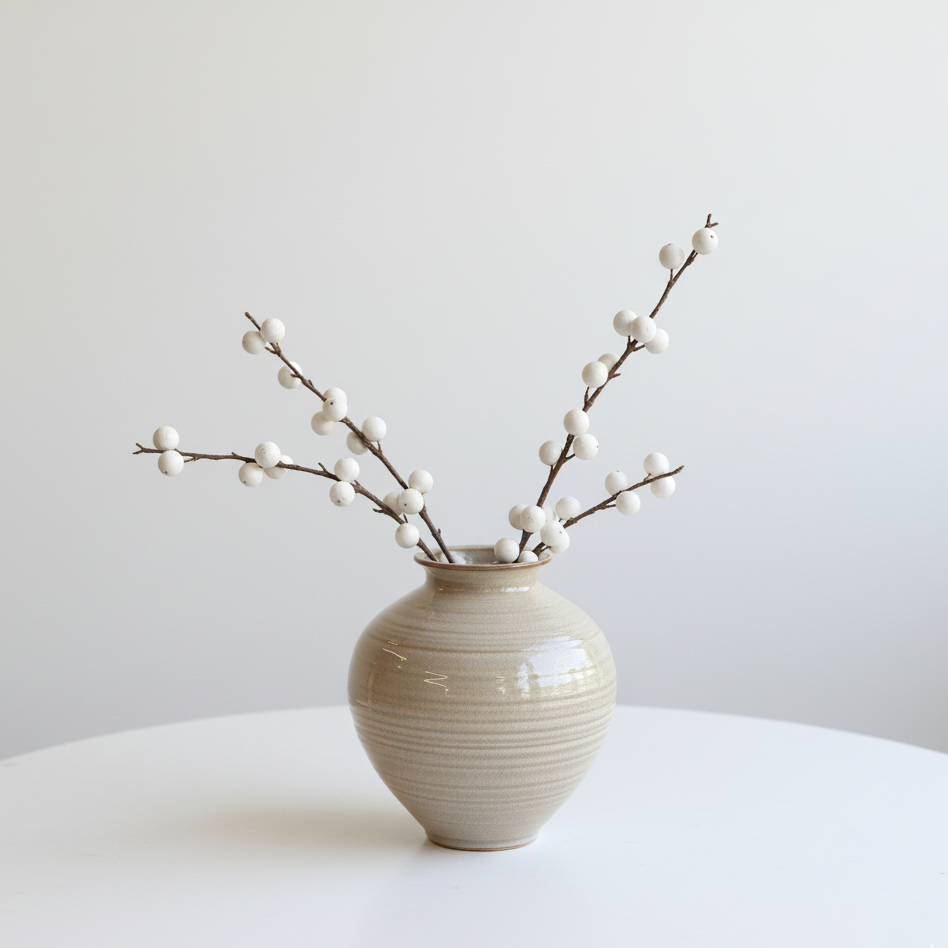 Sabbia Brindled Bowl Vase