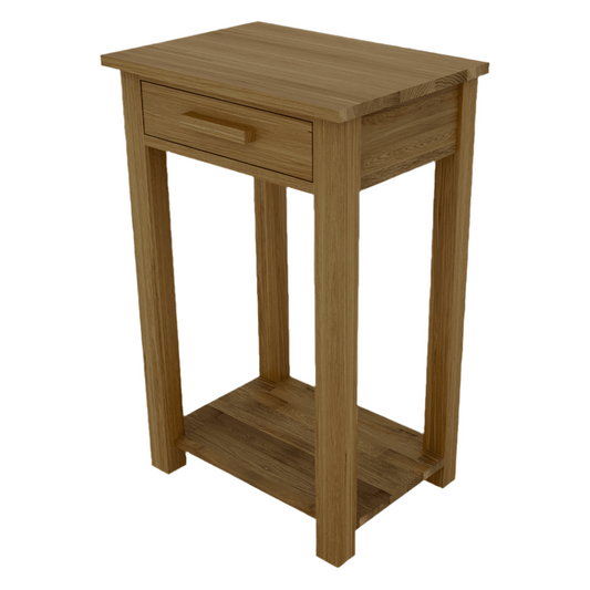 Opus Solid Oak Small Console Table