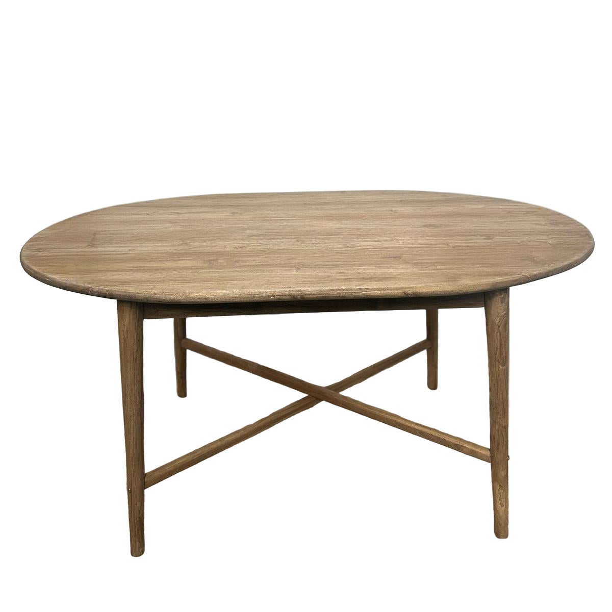 Teak Oval Dining Table