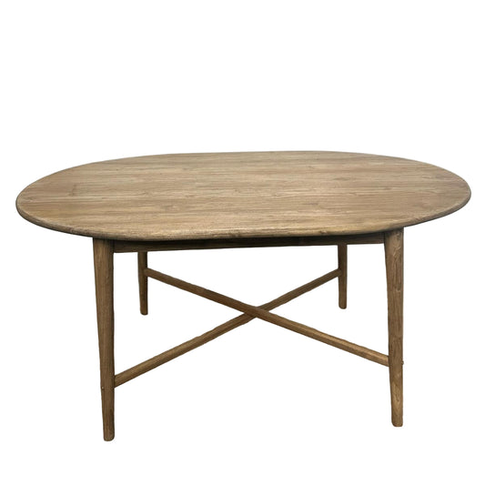 Teak Oval Dining Table