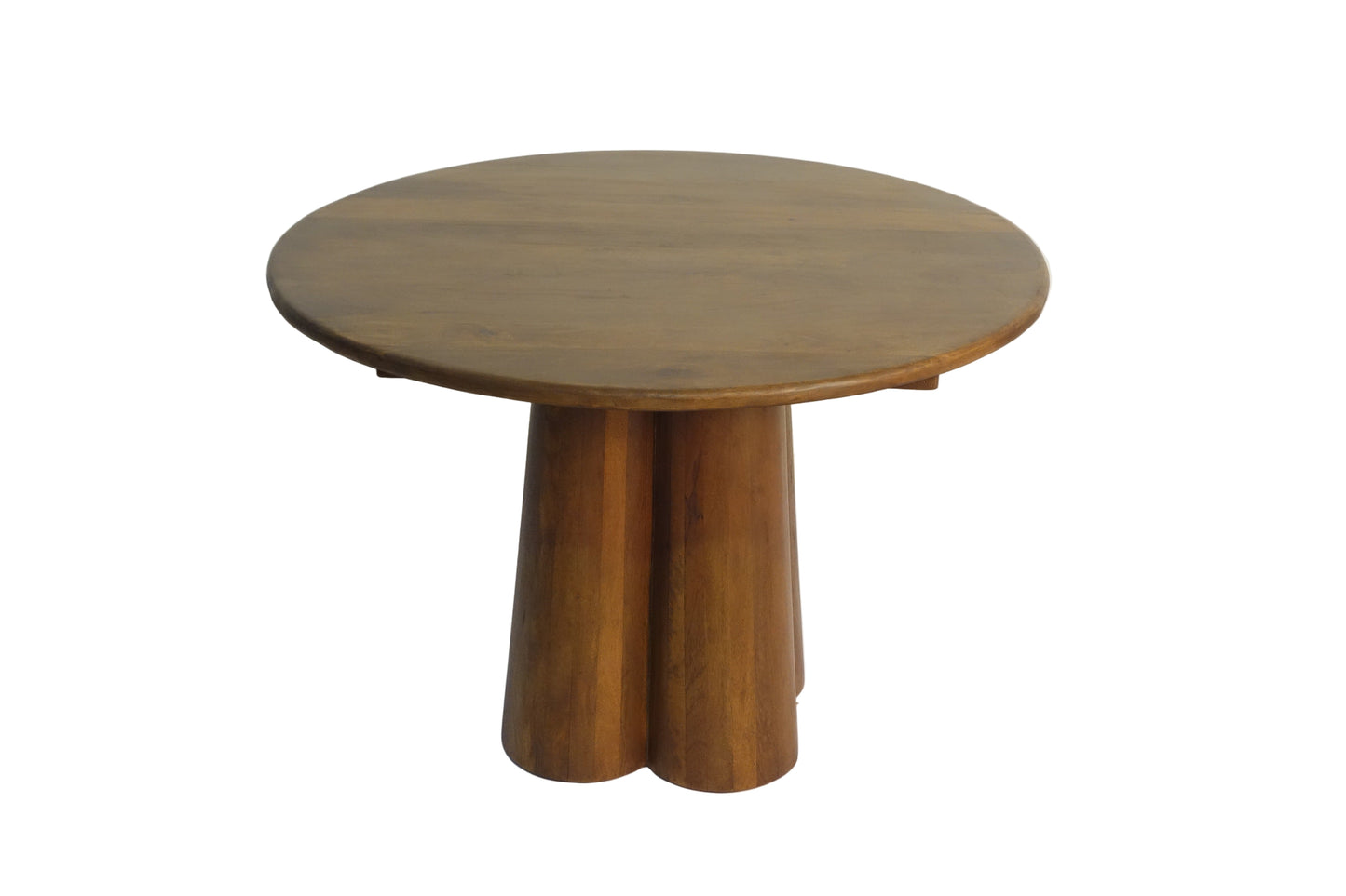Aranya Solid Wood Round Dining Table