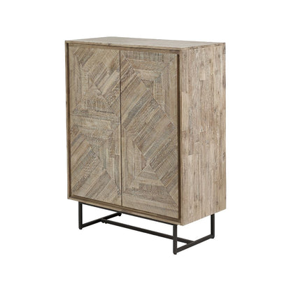 Marca Sand Wash Acacia Wood 2 Door Sideboard