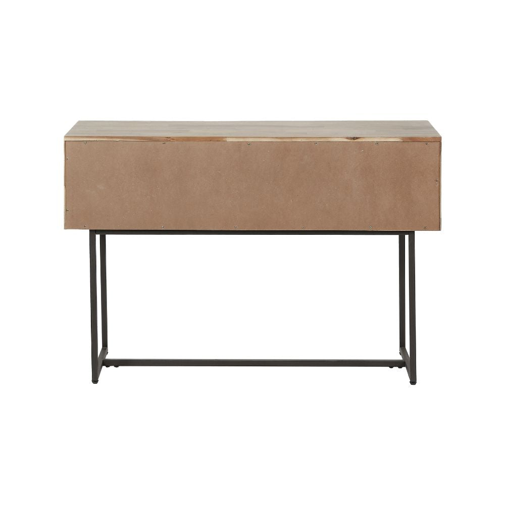 Marca Sand Wash Acacia Wood 1 Drawer Console Table