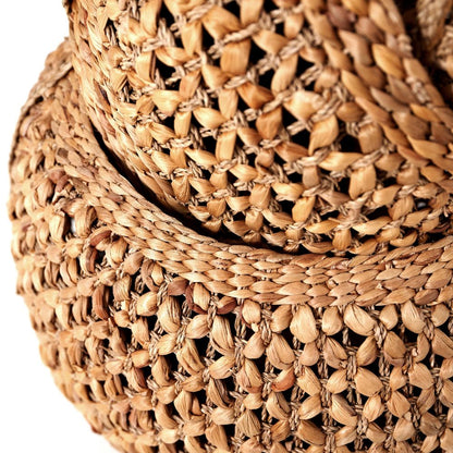 Water Hyacinth Round Handled Baskets (Set of 3)