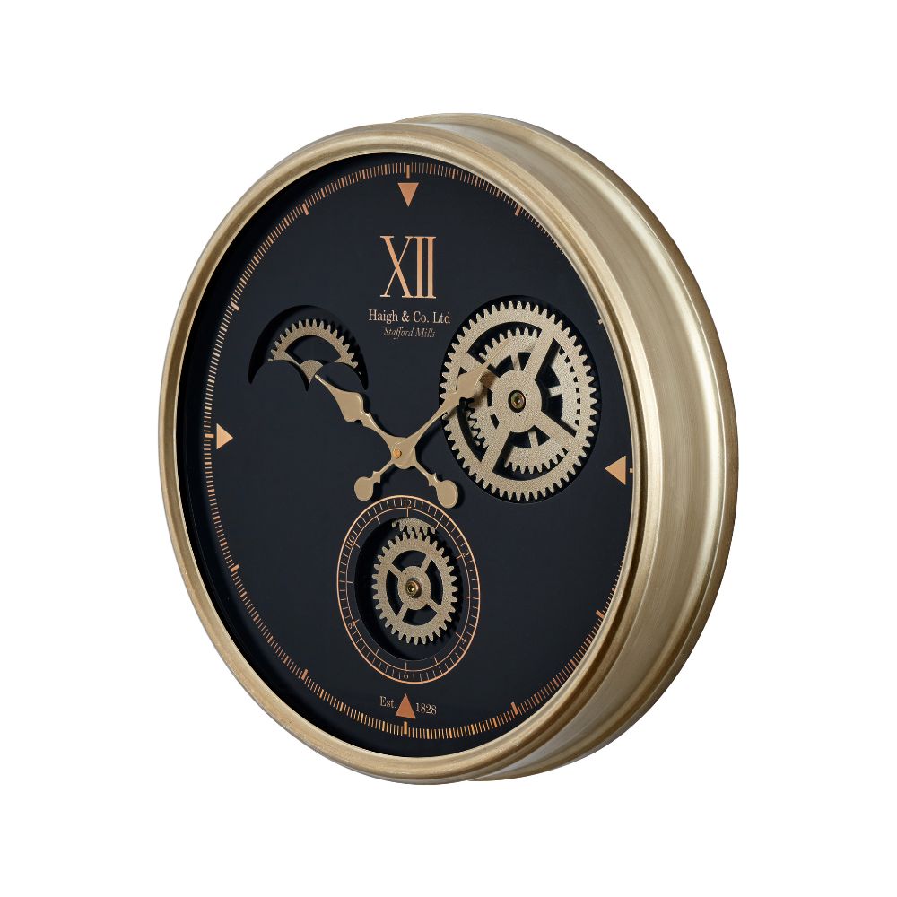 Metal Working Cog Wall Clock