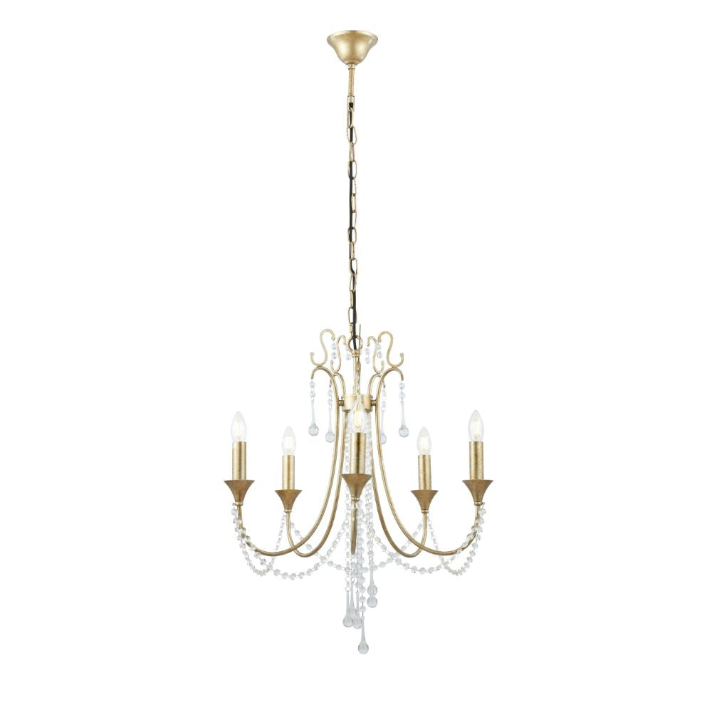 Belle 5 Light Chandelier Pendant