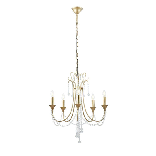 Belle 5 Light Chandelier Pendant