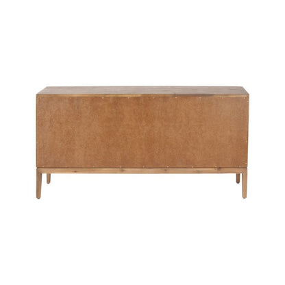 Gio Acacia Wood 4 Door Sideboard
